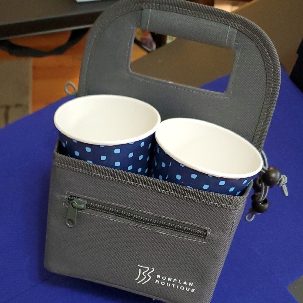 Bonplan Boutique Gray Cup Holder